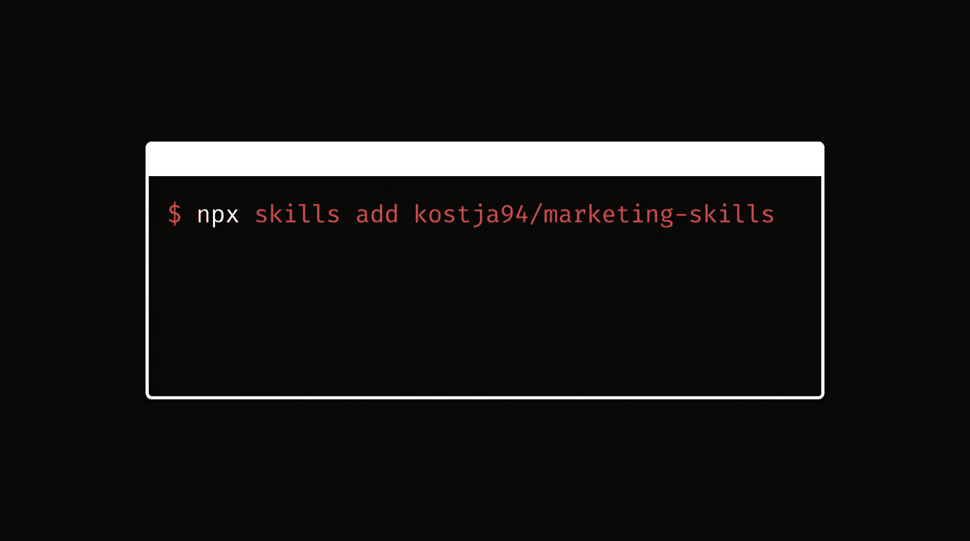 Marketing Skills for AI Agents