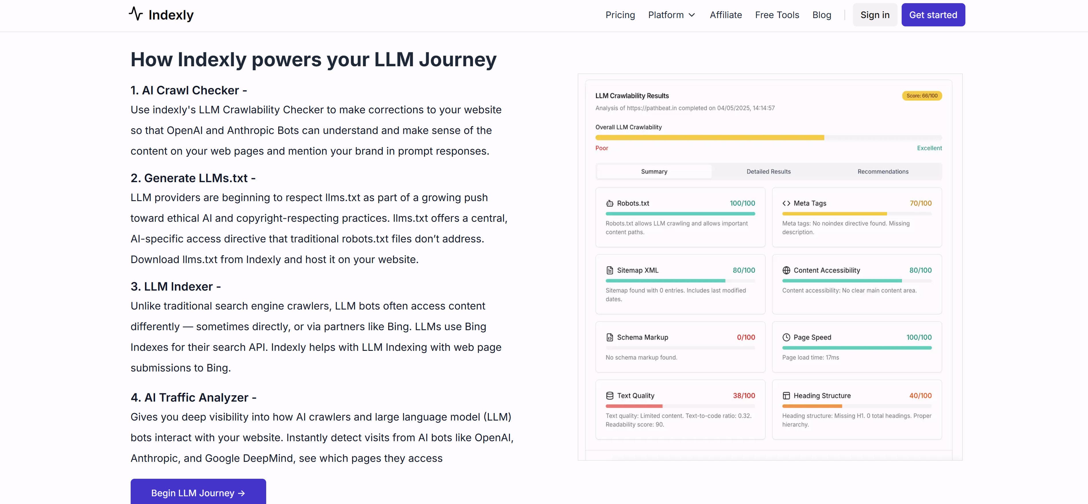 Indexly AI-driven indexing platform showing automated URL submission and performance monitoring