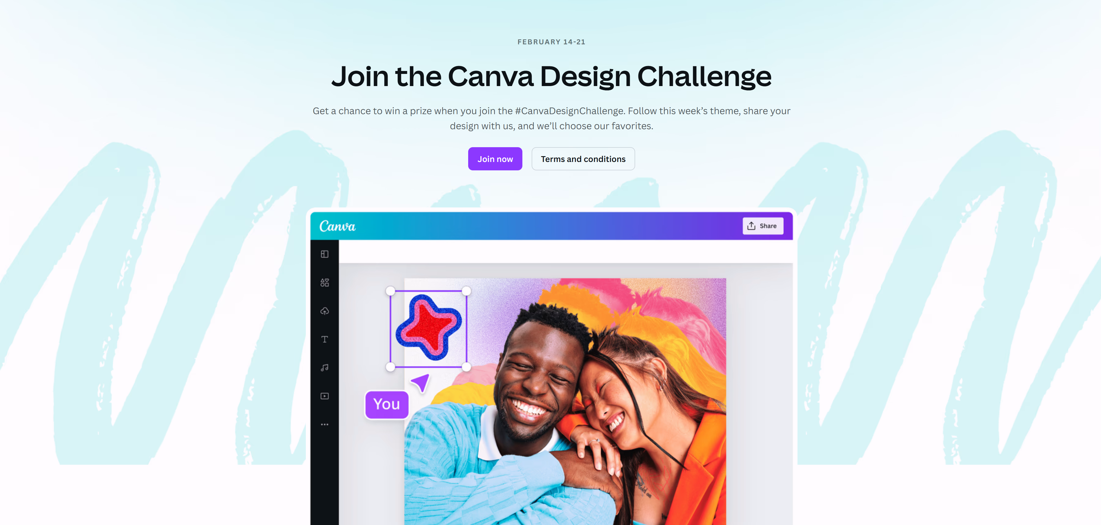 Canva Design Challenge Page