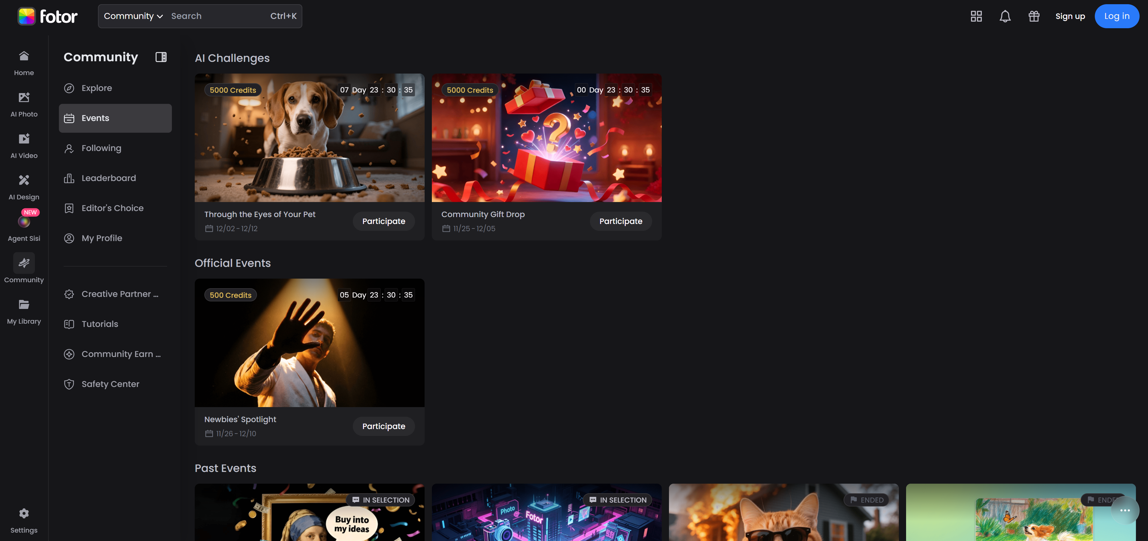 Fotor Challenge Page