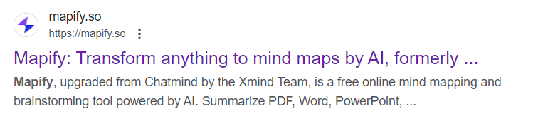Mapify品牌重塑，从Chatmind更名为Mapify