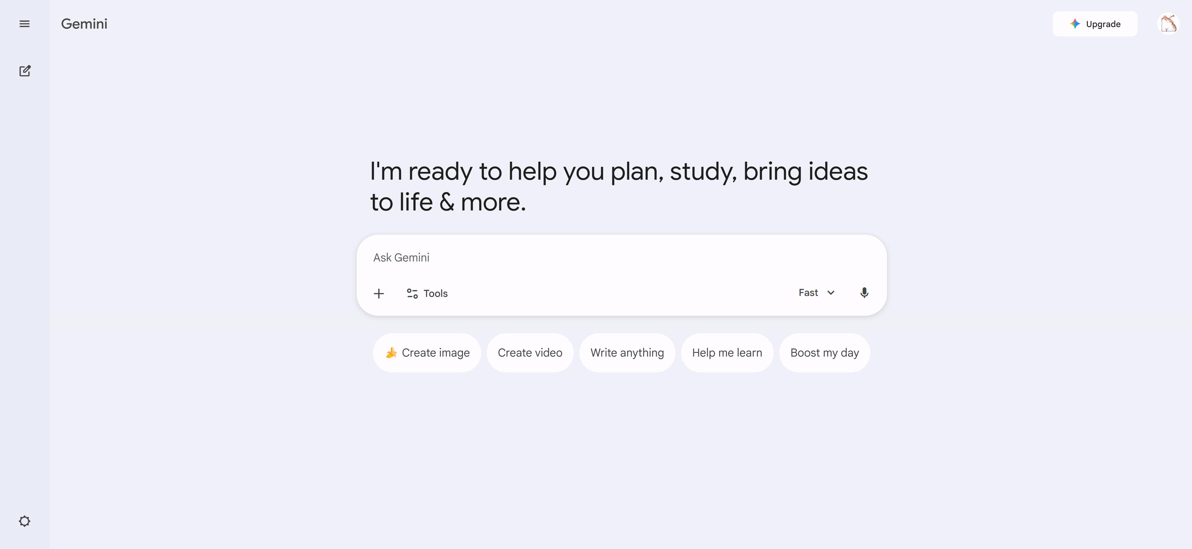 Gemini (Google) 多模态AI界面截图，展示文本、图像、音频和视频处理能力，包括全模态统一架构和跨模态理解功能