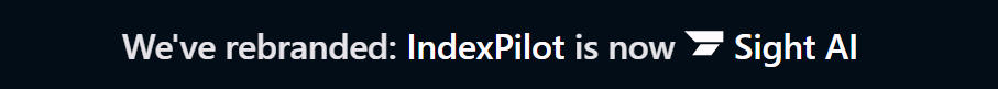 IndexPilot品牌重塑为TrySight，展示传统索引工具向AI搜索优化的转型